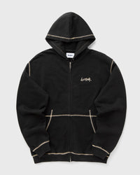 Butter Goods Trail Stitch Zip-Thru Hood Black