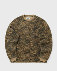 Butter Goods Waffle L/S Top Brown|green