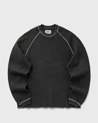 Butter Goods Waffle L/S Top Black