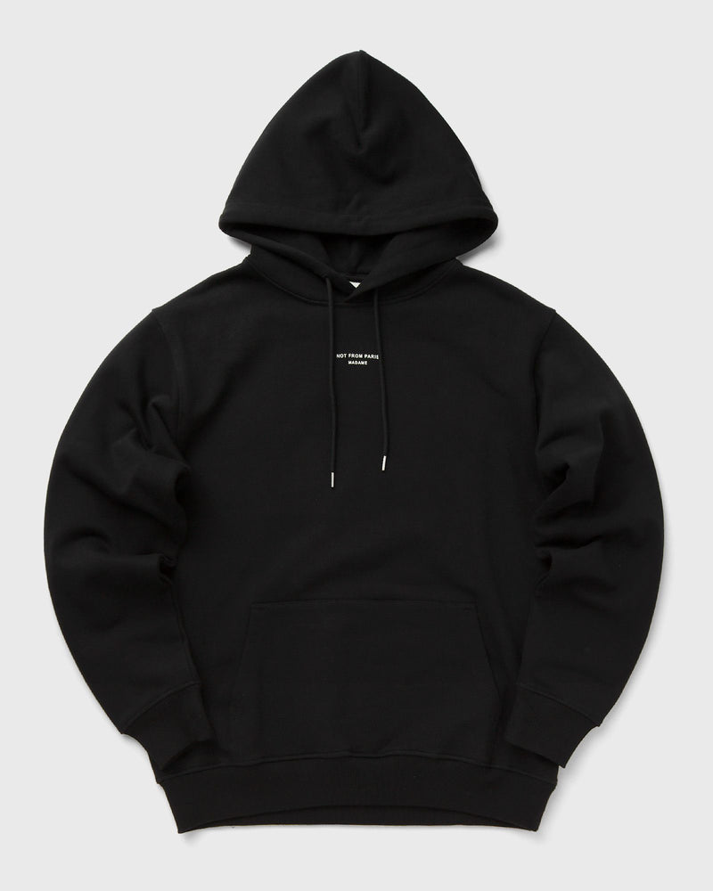 Drle de Monsieur Le Hoodie Slogan Poche Classique black