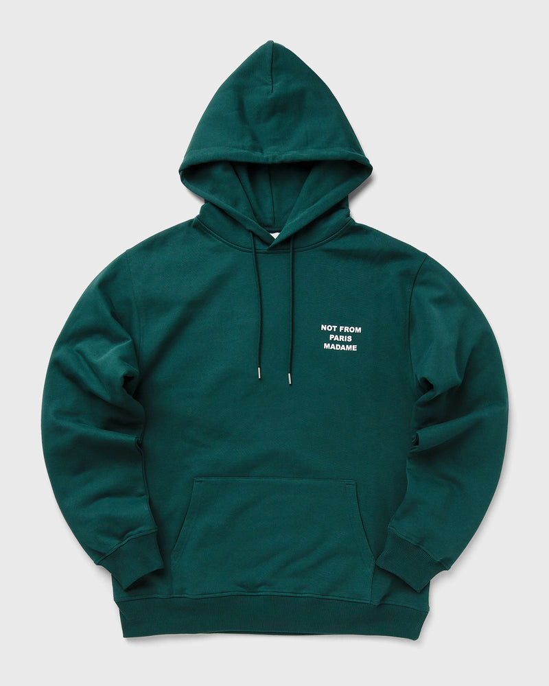 Drle de Monsieur Le Hoodie Slogan green