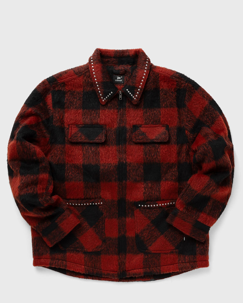 PATTA CHECK CAR COAT red