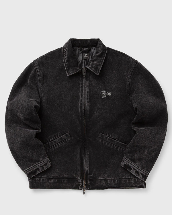 PATTA Washed Canvas Jacket black