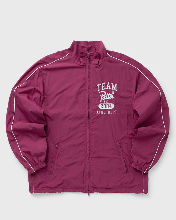 PATTA Athletic Nylon Track Jacket purple