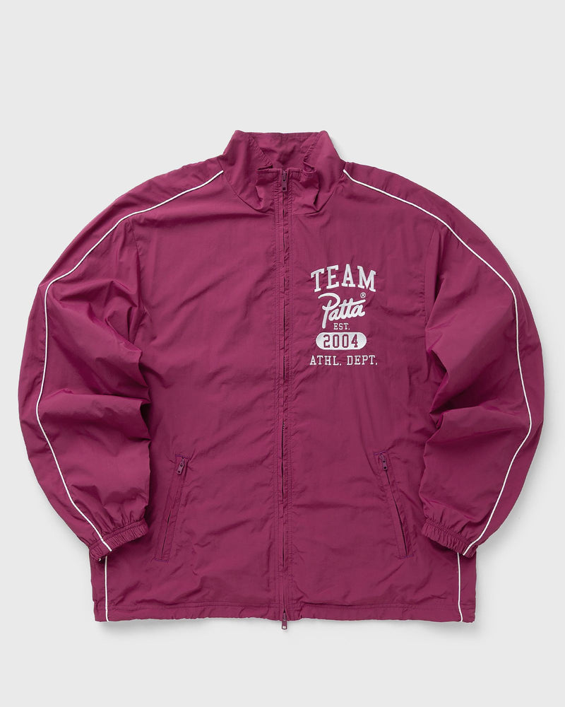 PATTA Athletic Nylon Track Jacket purple