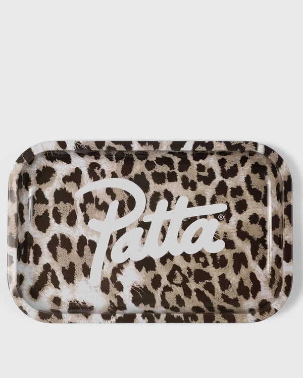 PATTA Leopard Print Rolling Tray multi