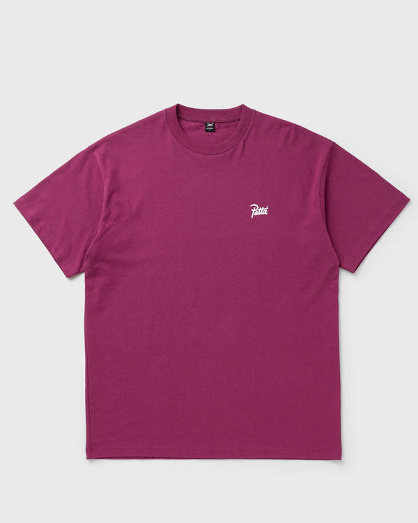 PATTA Script Logo Tee purple