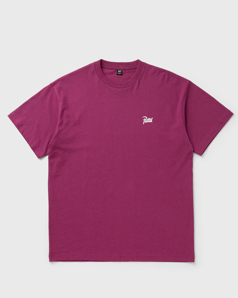 PATTA Script Logo Tee purple