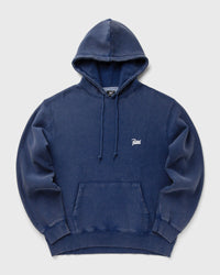 Patta Classic Acid Washed Hooded Sweater blue