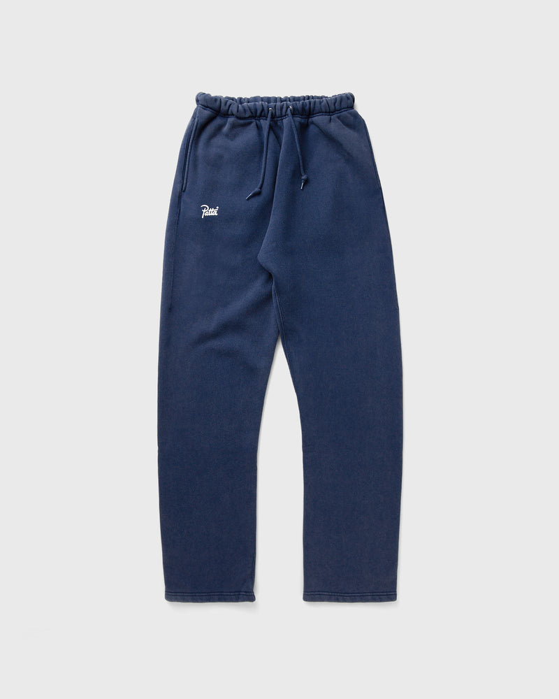 PATTA Classic Acid Washed Straight Leg Jogging Pants blue