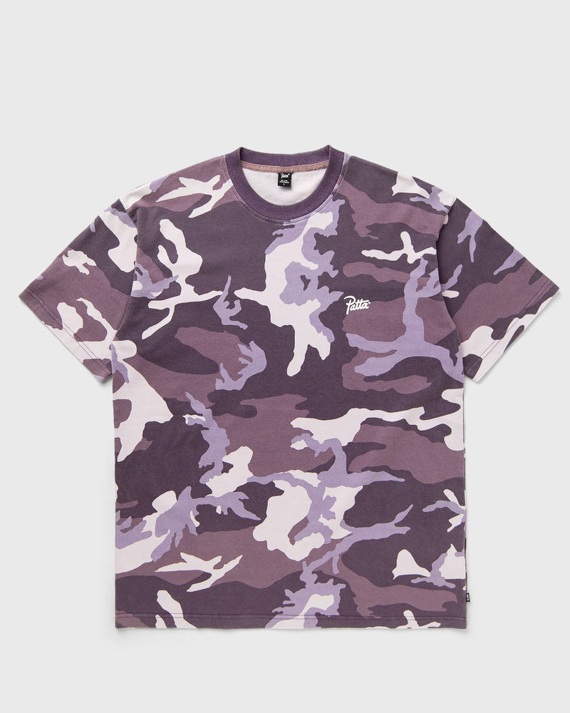 Patta Basic Woodland Camo Tee purple