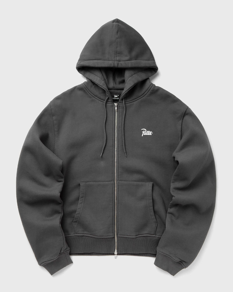 PATTA Classic Washed Hooded Sweater grey
