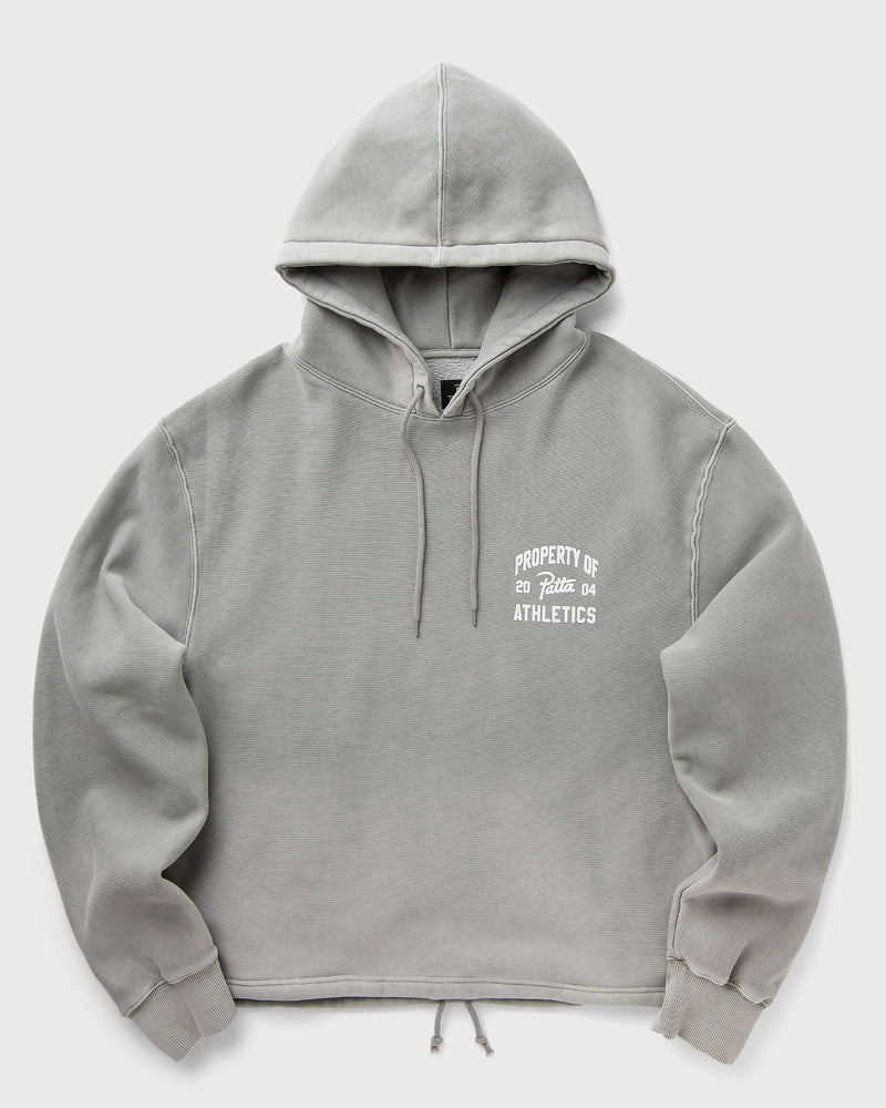 PATTA Patta Athletic Drawcord Hooded Sweater grey