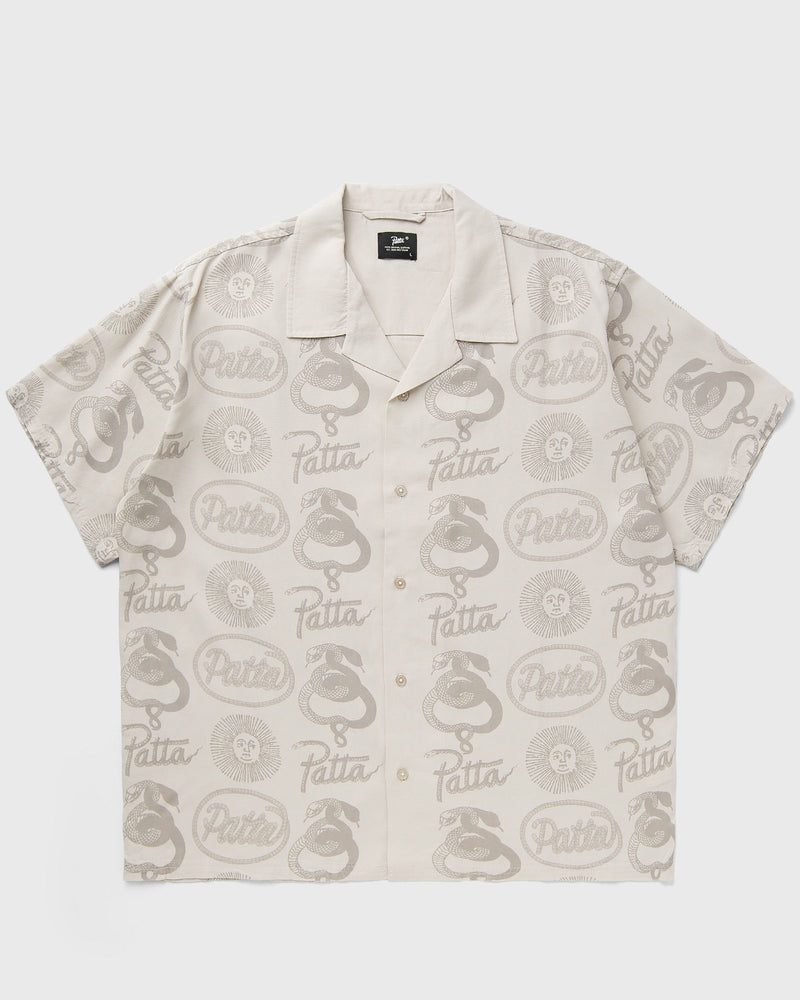 PATTA Serpentes Summer Shirt beige