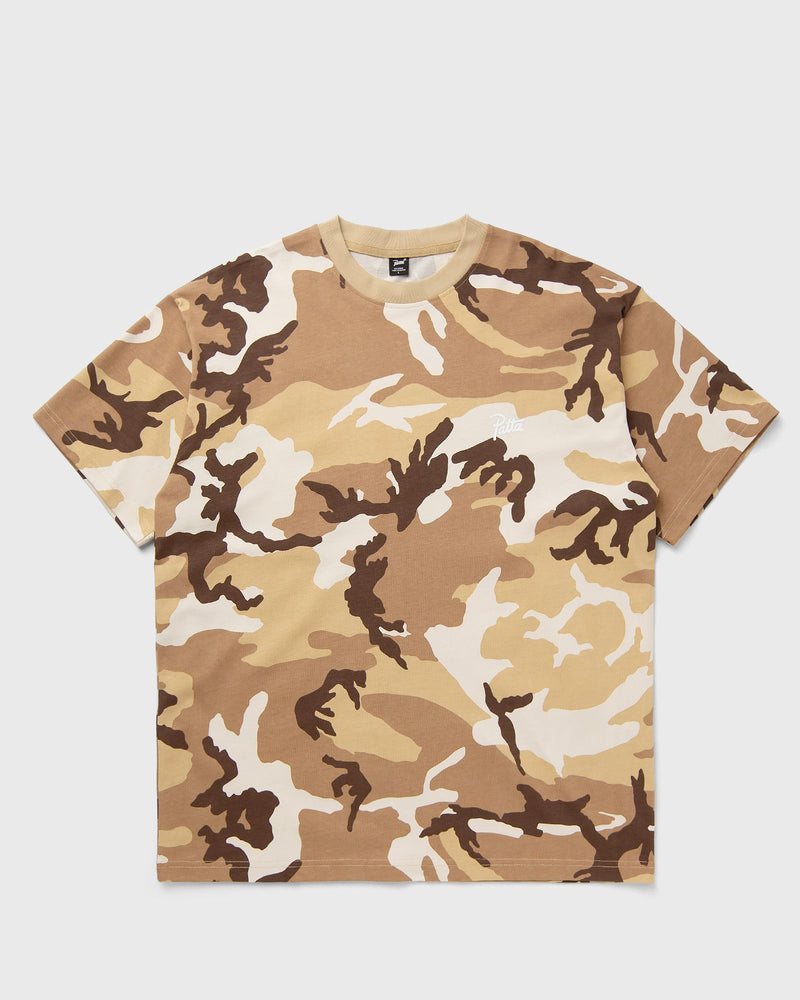 PATTA Bark Woodland Camo Tee brown