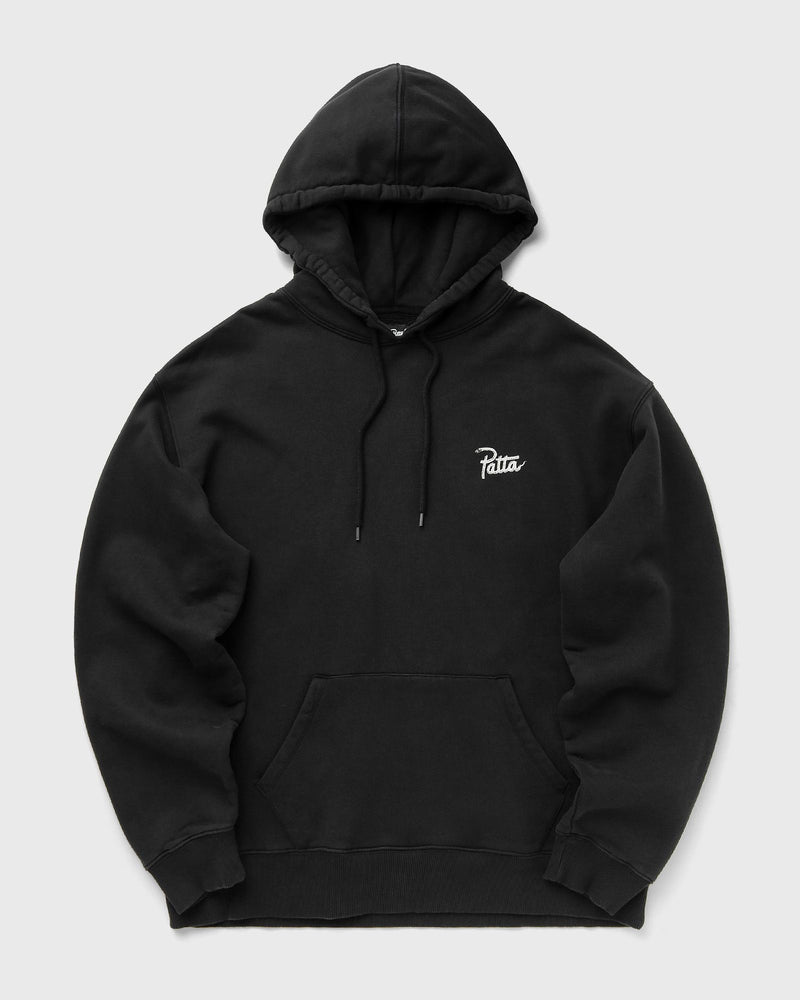 PATTA Snake Heart Boxy Hooded Sweater black