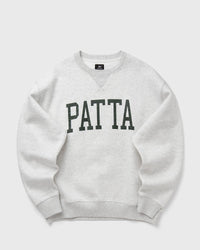 Patta Arc Logo Crewneck Sweater Grey