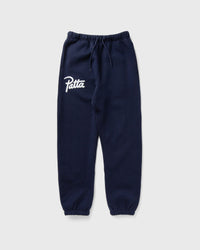 Patta Chenille Logo Jogging Pants Blue