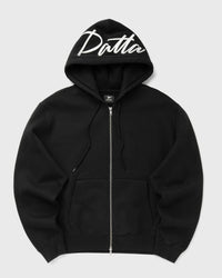 Patta Embro Classic Zip Up Hooded Sweater Black
