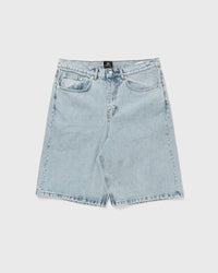 Patta Light Wash Denim Shorts Blue