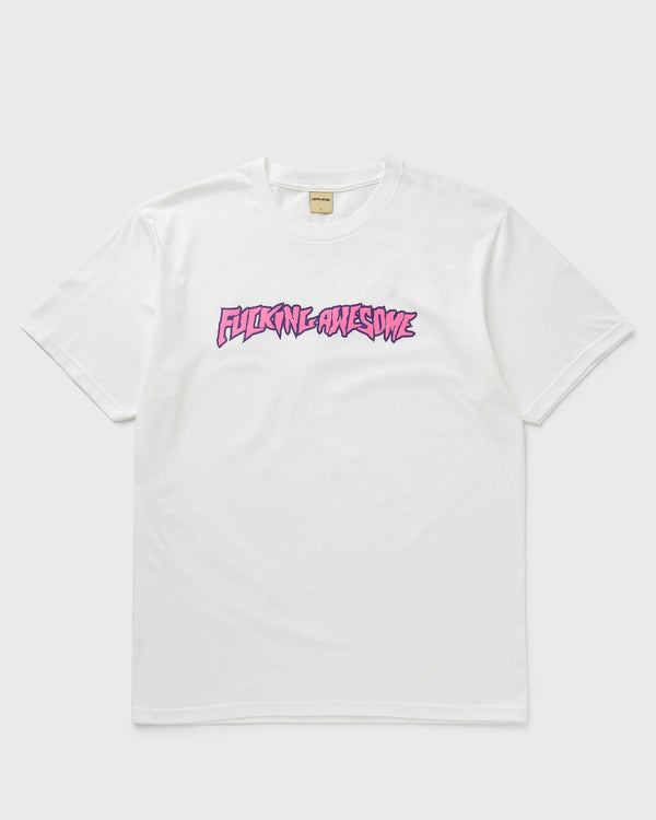 Fucking Awesome 2025 Stamp Logo Short Sleeve Tee white