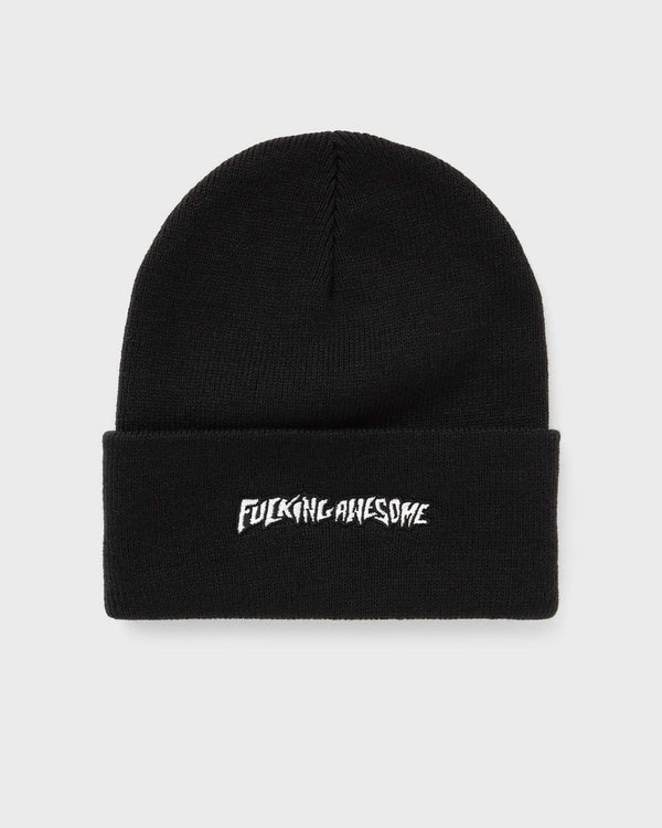 Fucking Awesome Little Stamp Embroidered Beanie black