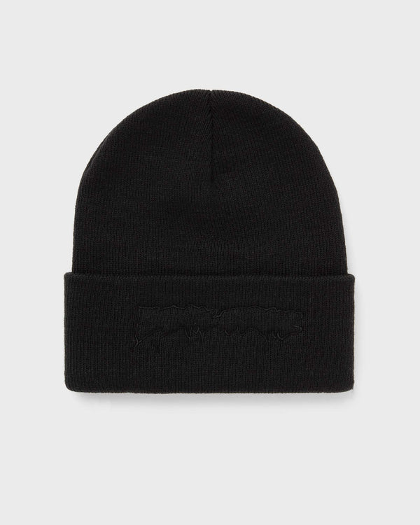 Fucking Awesome Drip Embroidered Beanie black