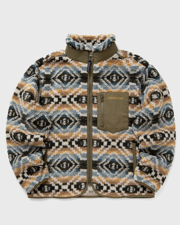 Pendleton ZIP THROUGH FLEECE JACKET beige