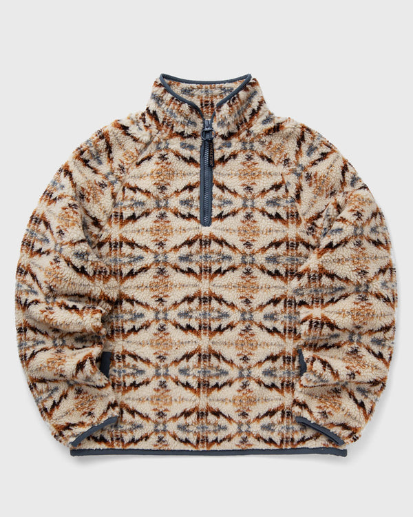 Pendleton PULLOVER QUARTER ZIP FLEECE beige