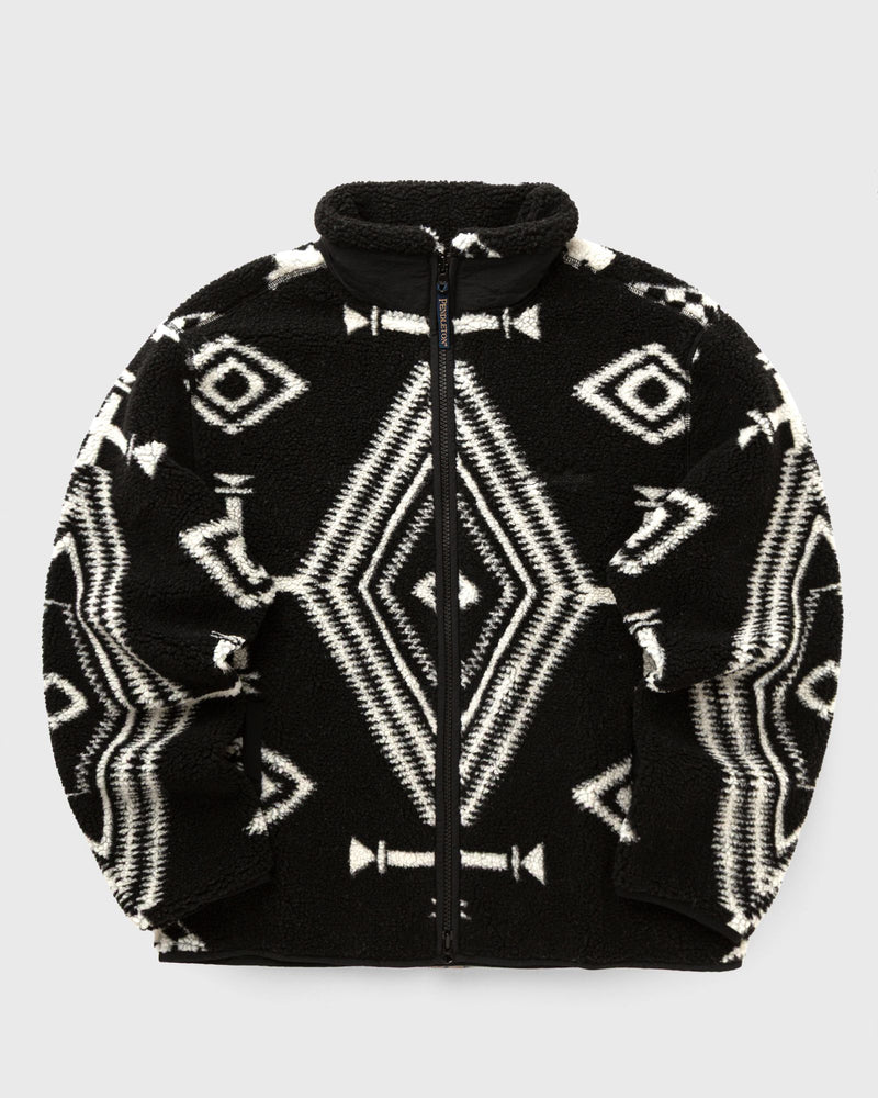 Pendleton FULL ZIP Jacquard Fleece black