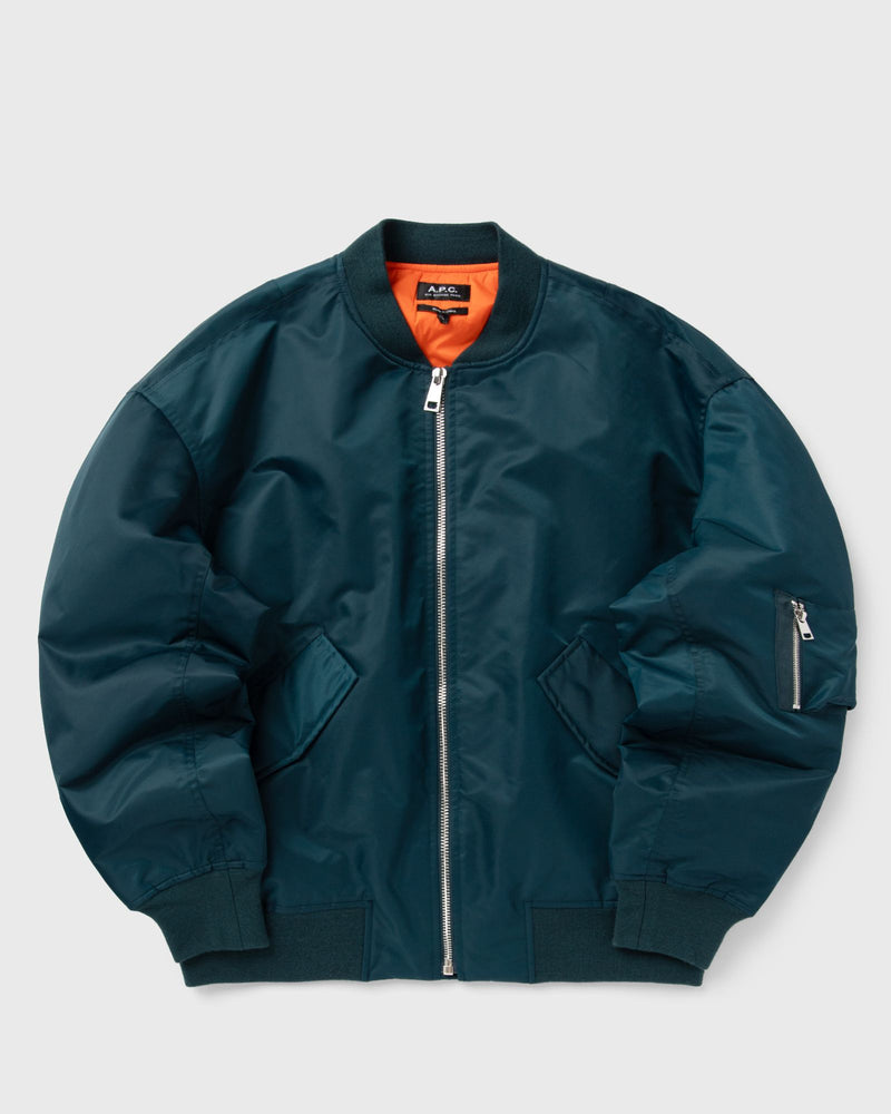 A.P.C. LOGAN JACKET blue