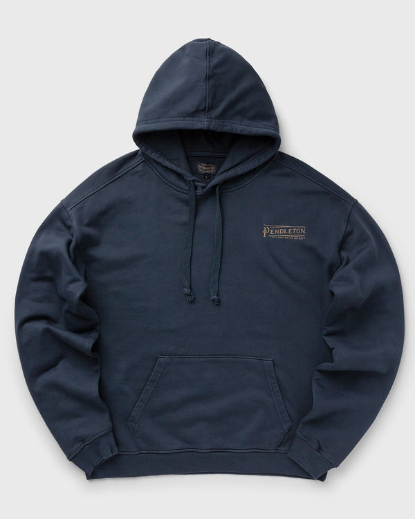 Pendleton TRADE MARK HOODIE blue