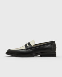 Duke & Dexter Wilde Dalmation Penny Loafer Black
