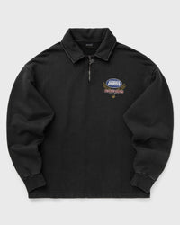 Goodies Sportive Prem. Washed Fadeout Halfzipper Black