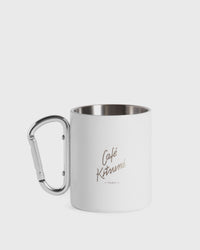 Maison Kitsune CAFÉ Kitsuné INOX MUG white