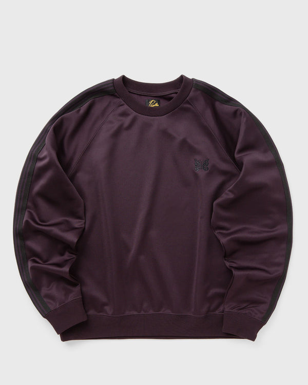 Needles Track Crew Neck Shirt - Poly Smooth purple