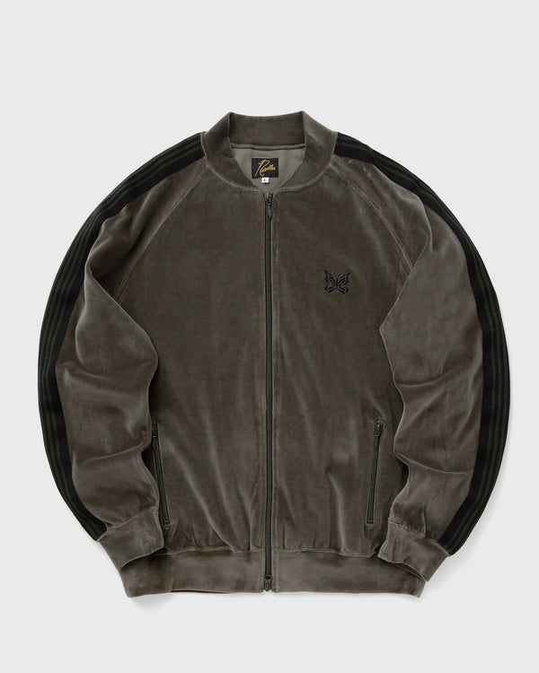 Needles R.C. Track Jacket - C/Pe Velour green