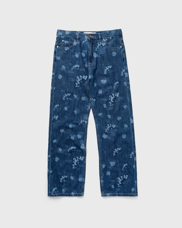 Marni TROUSERS blue