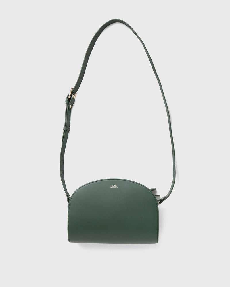 A.P.C. SAC DEMI-LUNE green