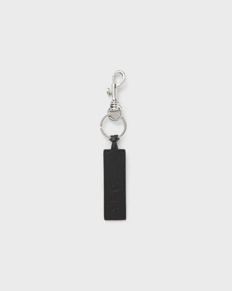 A.P.C. PORTE-CLEFS APC black