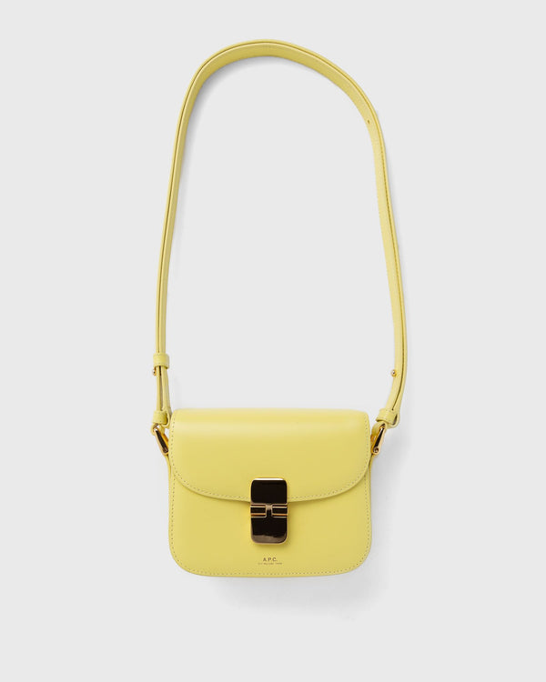 A.P.C. SAC GRACE MINI yellow