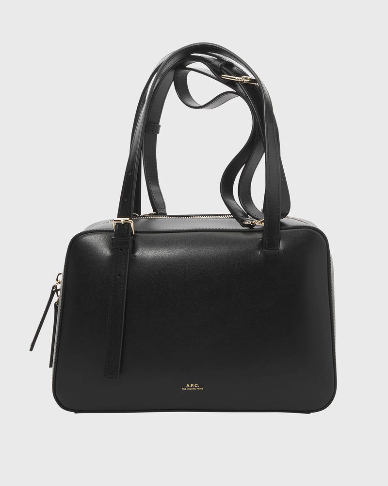 A.P.C. VIRGINIE BOX BAG black