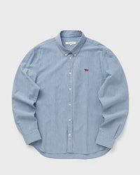 Maison Kitsune Profile Fox Regular Shirt Blue