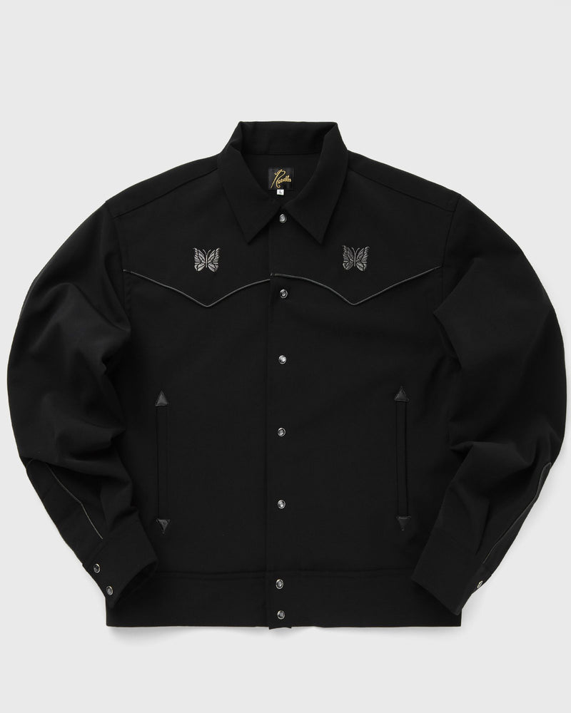 Needles Piping Cowboy Jacket - Poly Double Cloth black