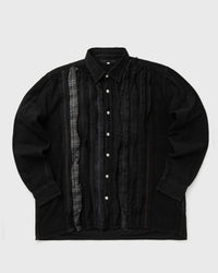 Needles Rebuild By Flannel Shirt -> Ribbon Shirt / Over Dye black