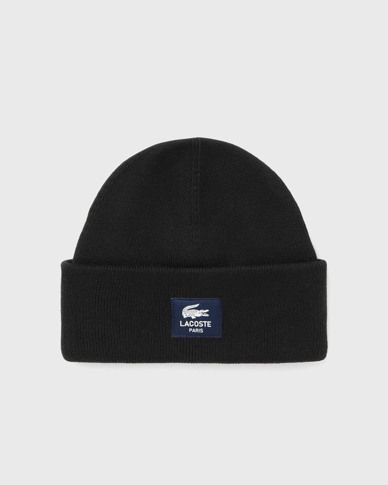 Lacoste KNITTED CAPS black