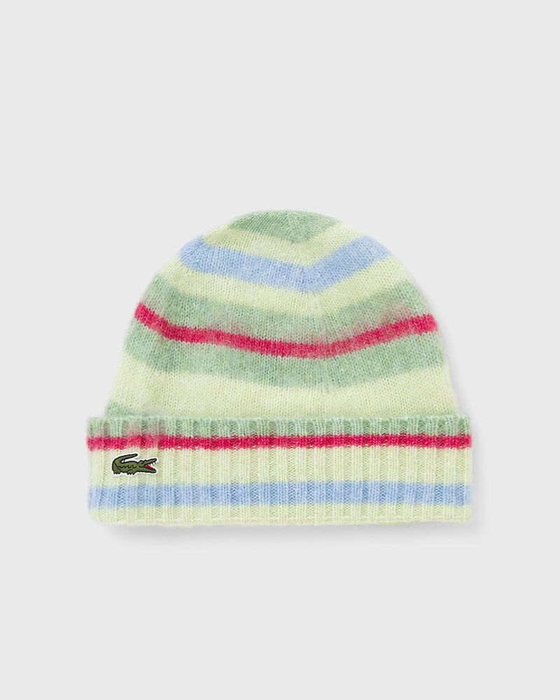 Lacoste KNITTED BEANIE green