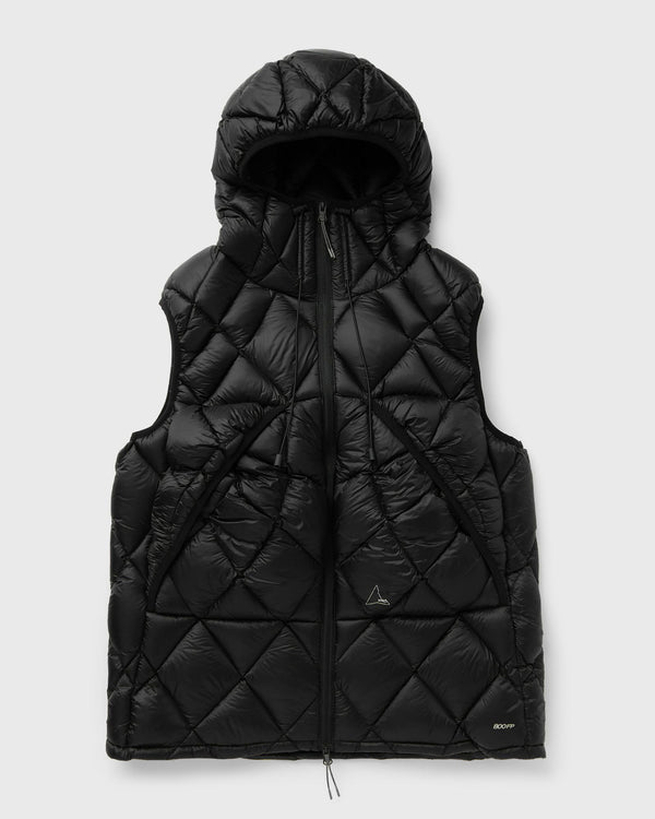 Roa Nuna 800 Fill Power Hooded Down Vest black