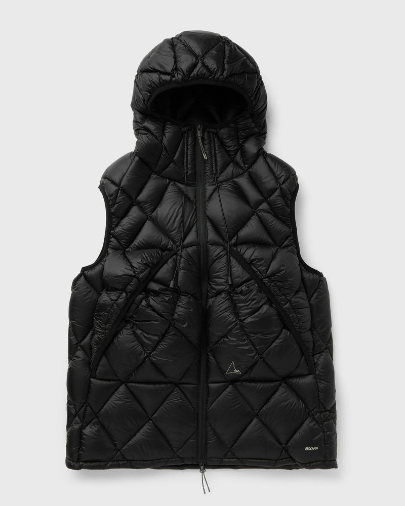 Roa Nuna 800 Fill Power Hooded Down Vest black
