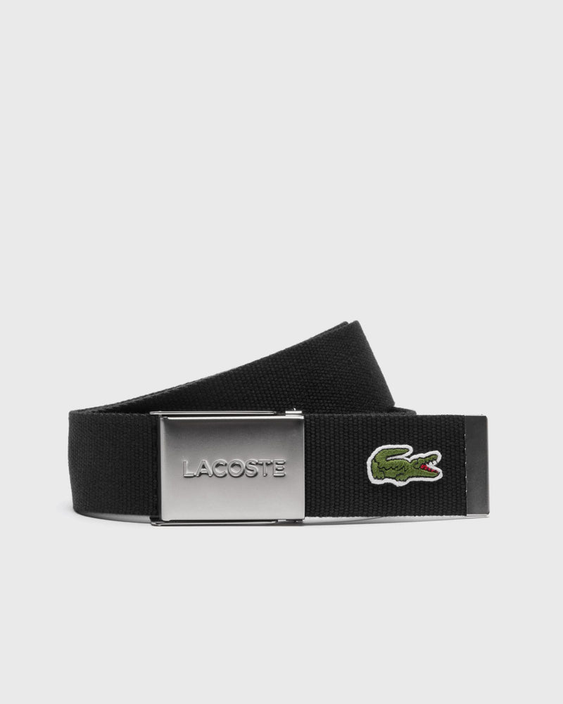 Lacoste 40 WOVEN STRAP IN KIT black